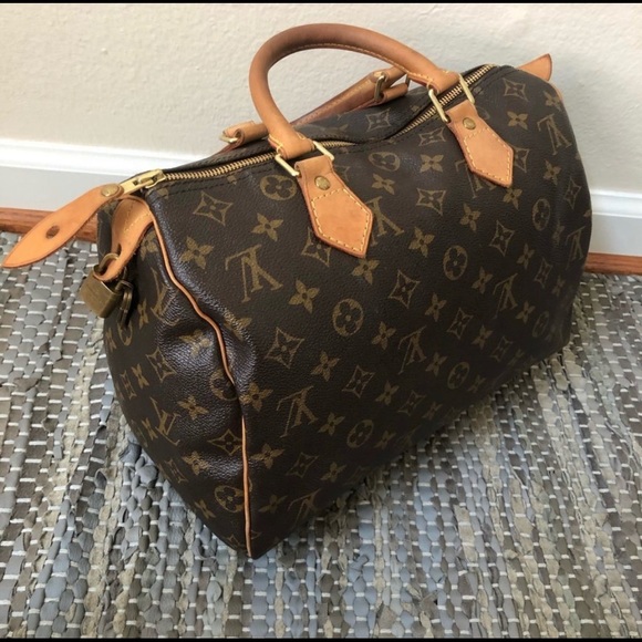 Louis Vuitton Speedy 30 Monogram Logo Bag - Picture 1 of 7
